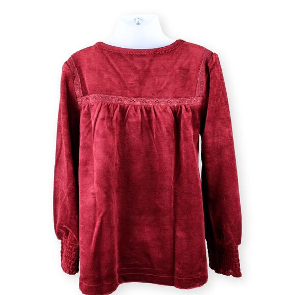 NWT Matilda Jane Bronwyn Girls Knit Velour Top Christmas 6 - Picture 4 of 5